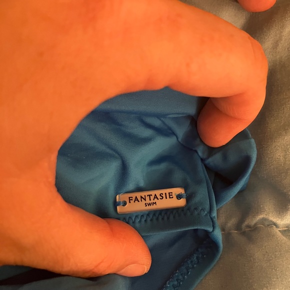 NWOT Blue Fantasie swimsuit 34H 34K Bottoms M - Picture 8 of 11